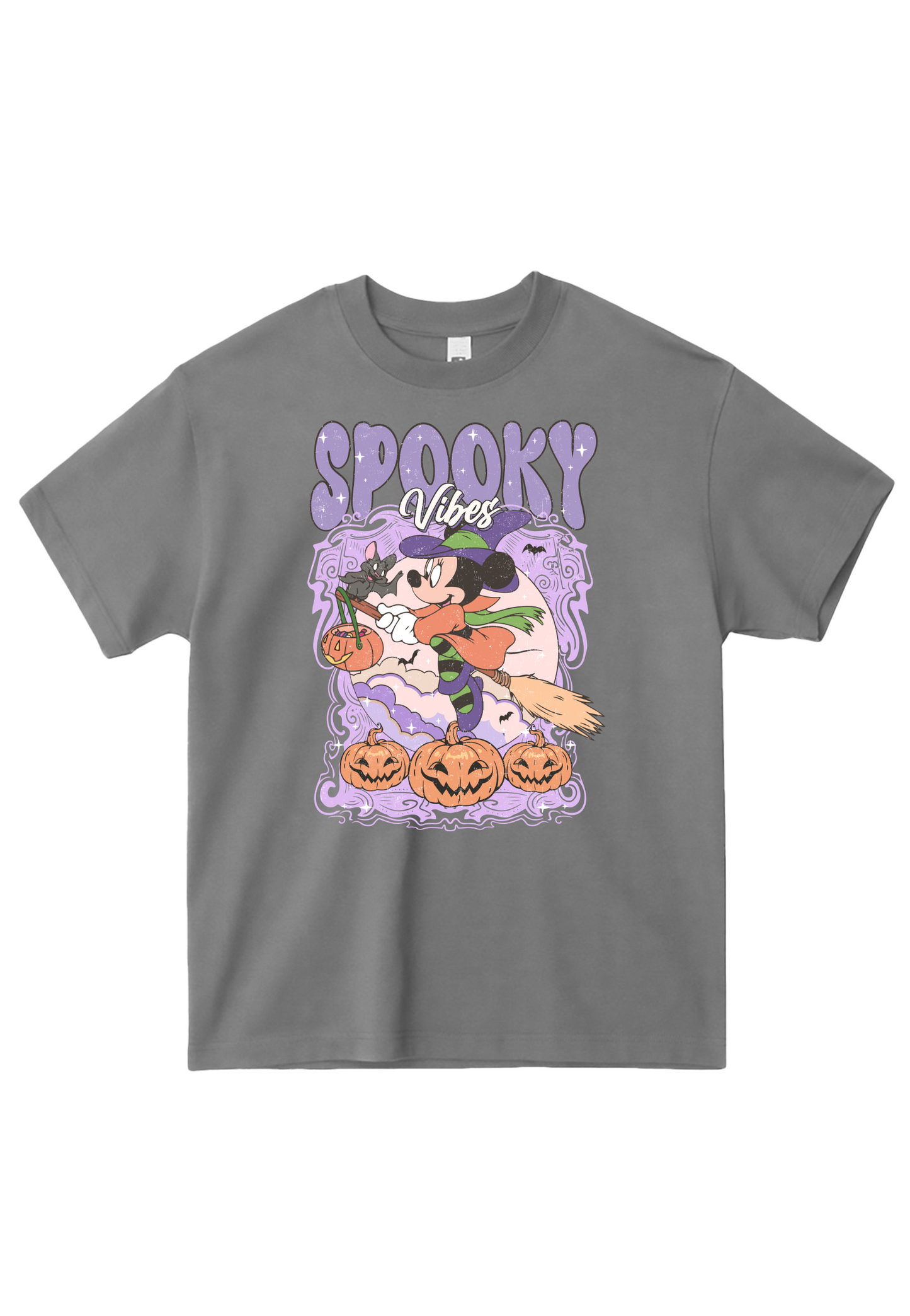 Spooky Minnie Boxy Oversized Tee