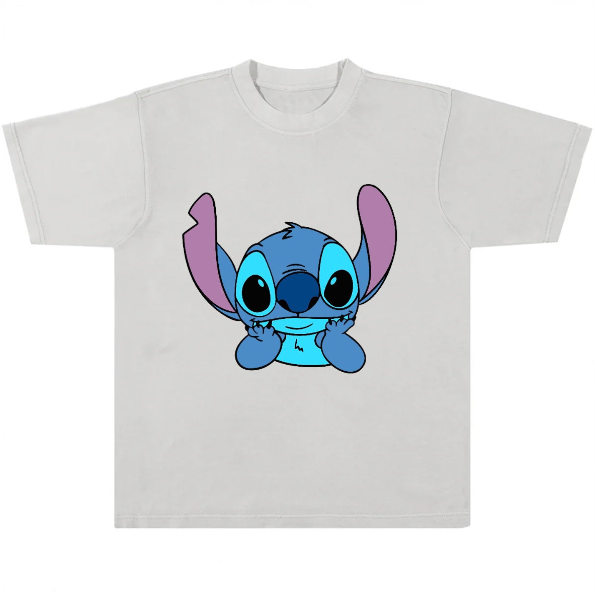 Blue Alien Oversized Boxy Tee