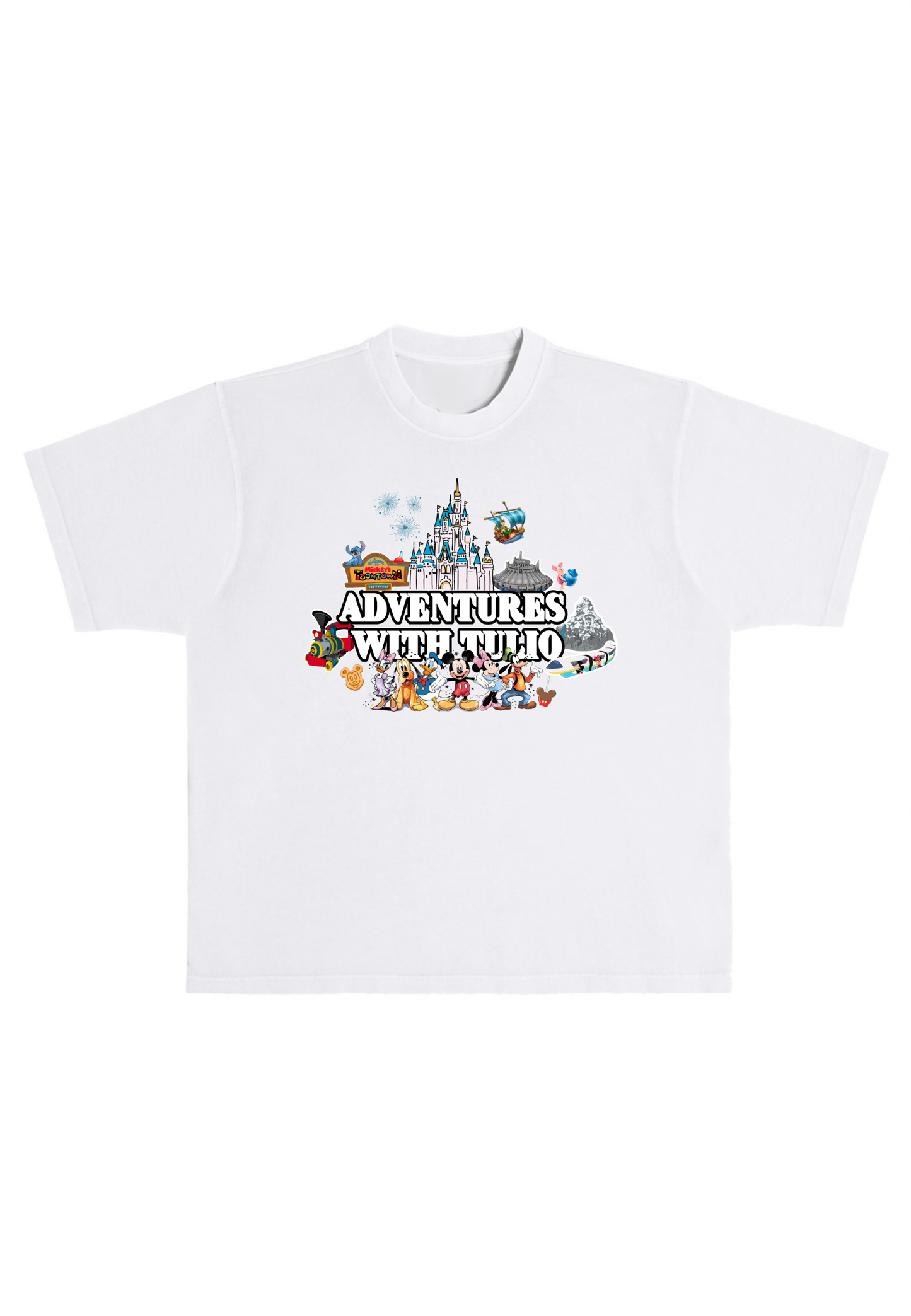 Happiest Place Boxy Oversized Tee