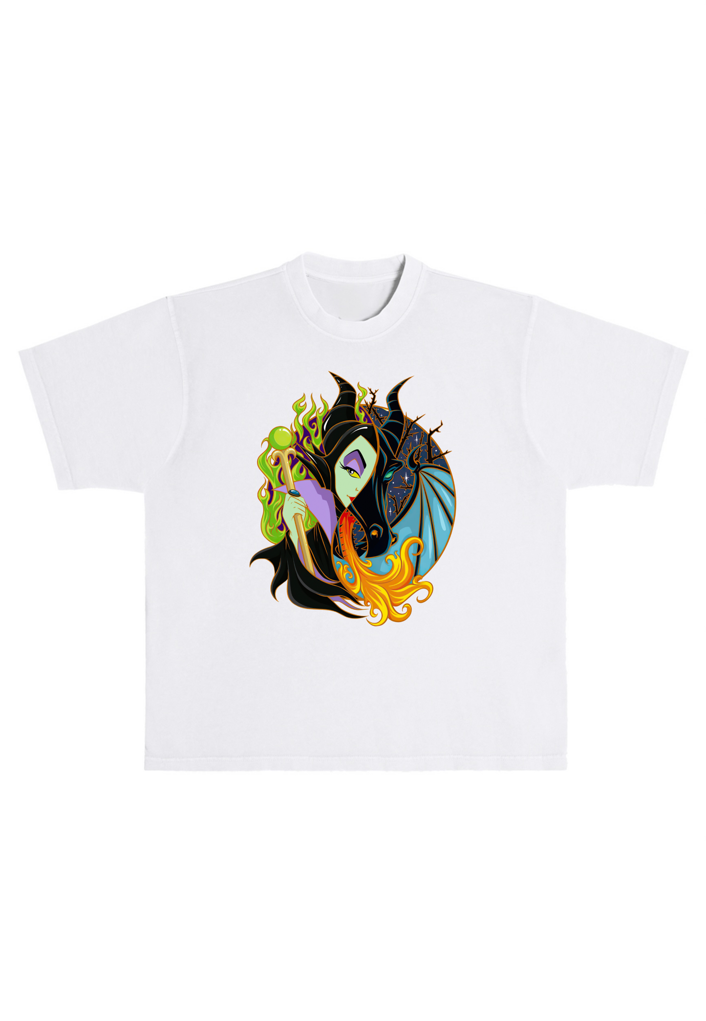 Mistress Of Evil Boxy Oversized Tee