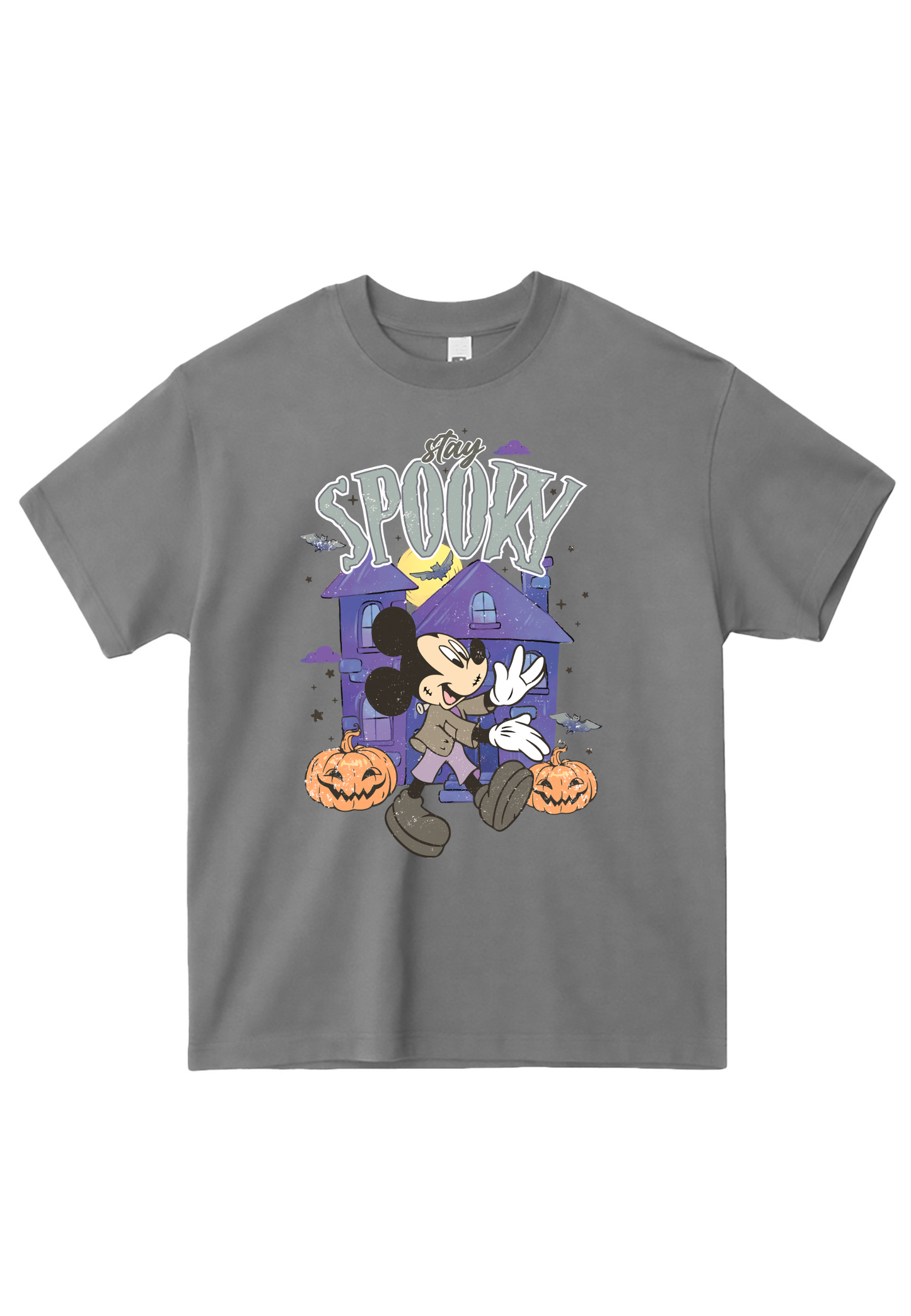 Spooky Mouse Boxy Oversized Tee