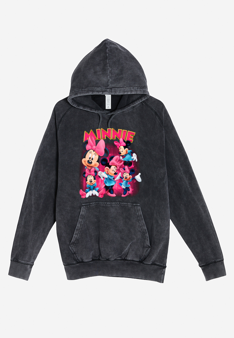 Girl Mouse Vintage Hoodie