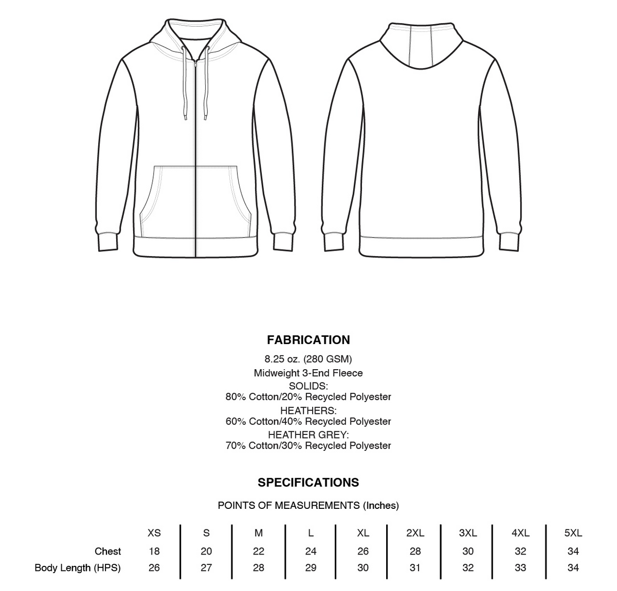 Holiday Bear Zip Up Hoodie