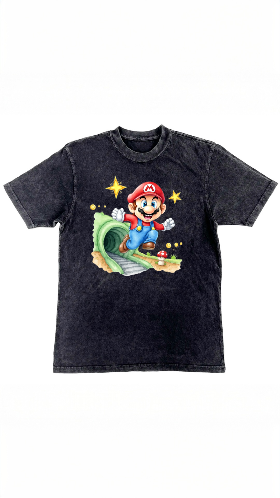 Red Plumber Vintage Tee