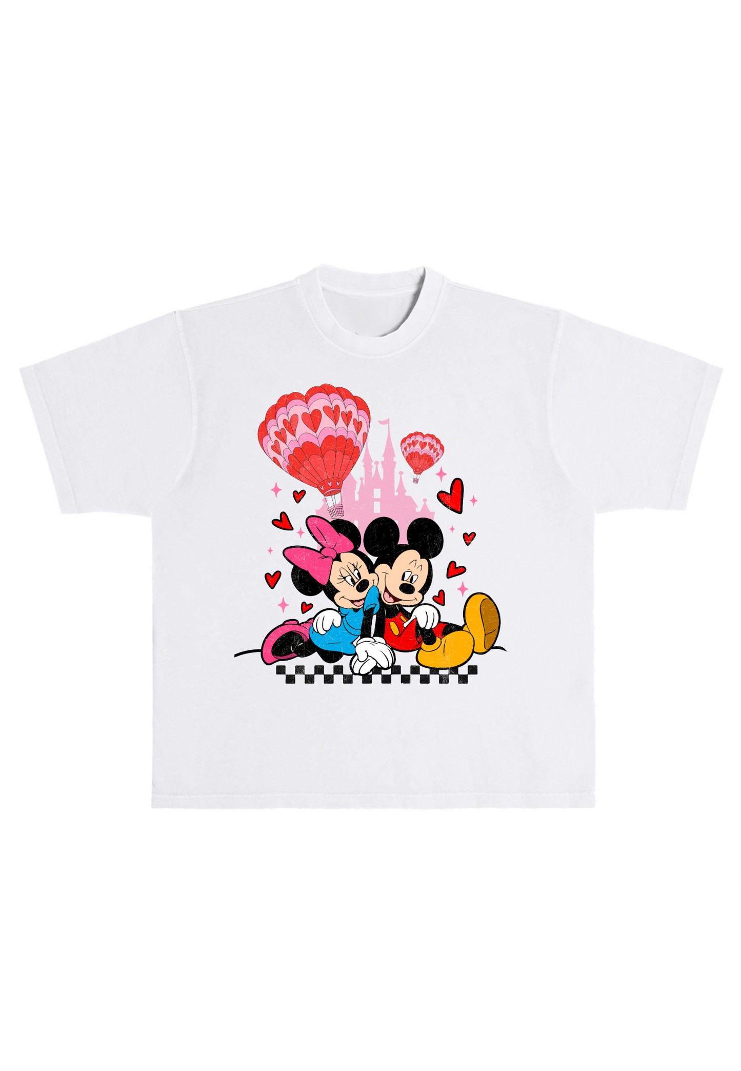 Xoxo Mouse Boxy Oversized Tee