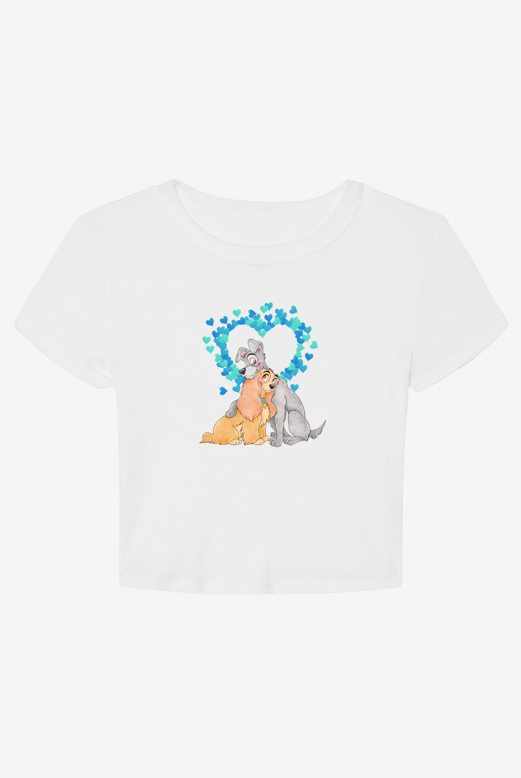 Blue Puppy Love Baby Tee
