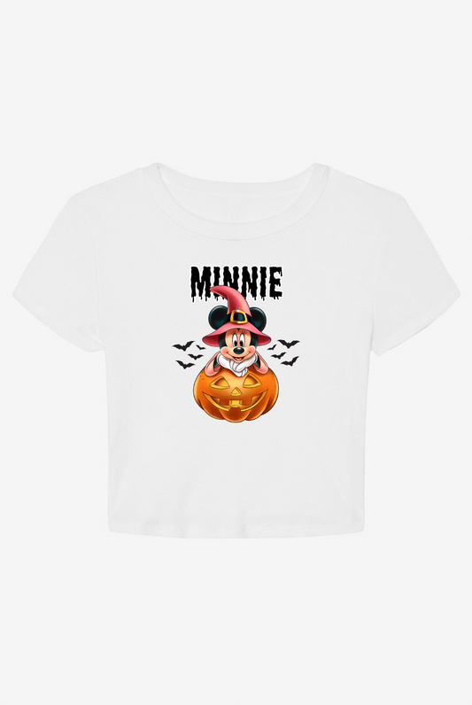 Pumpkin Minnie Baby Tee