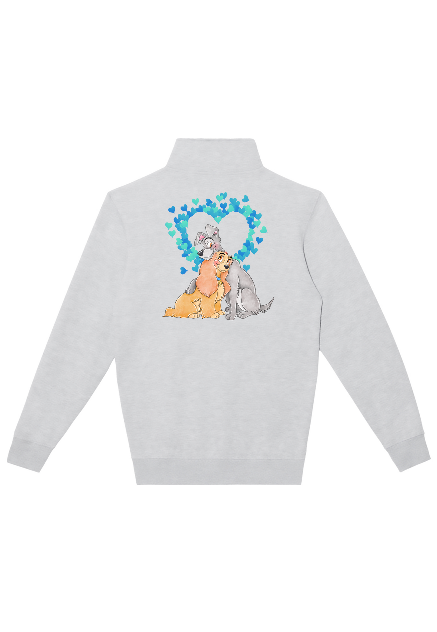 Blue Puppy Love Quarter Zip