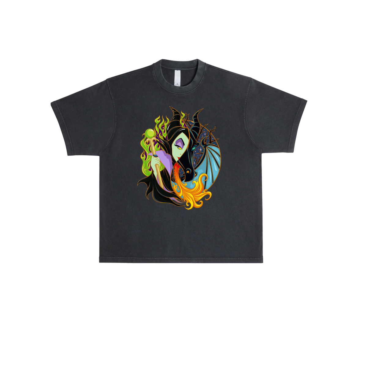 Mistress Of Evil Boxy Oversized Tee