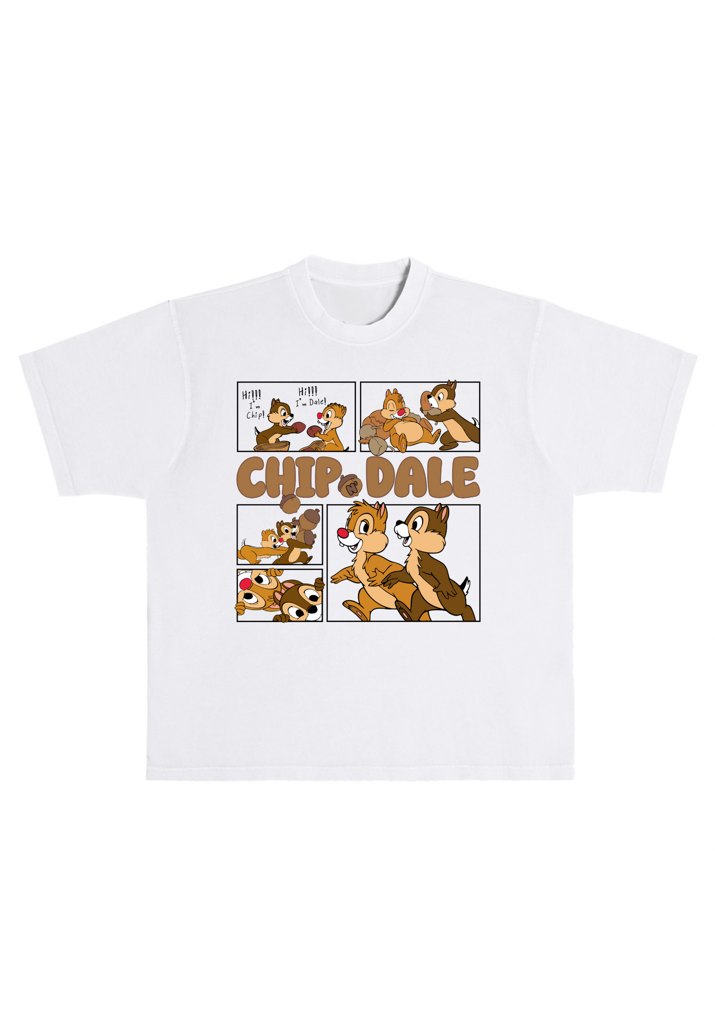 Chipmunks Boxy Oversized Tee