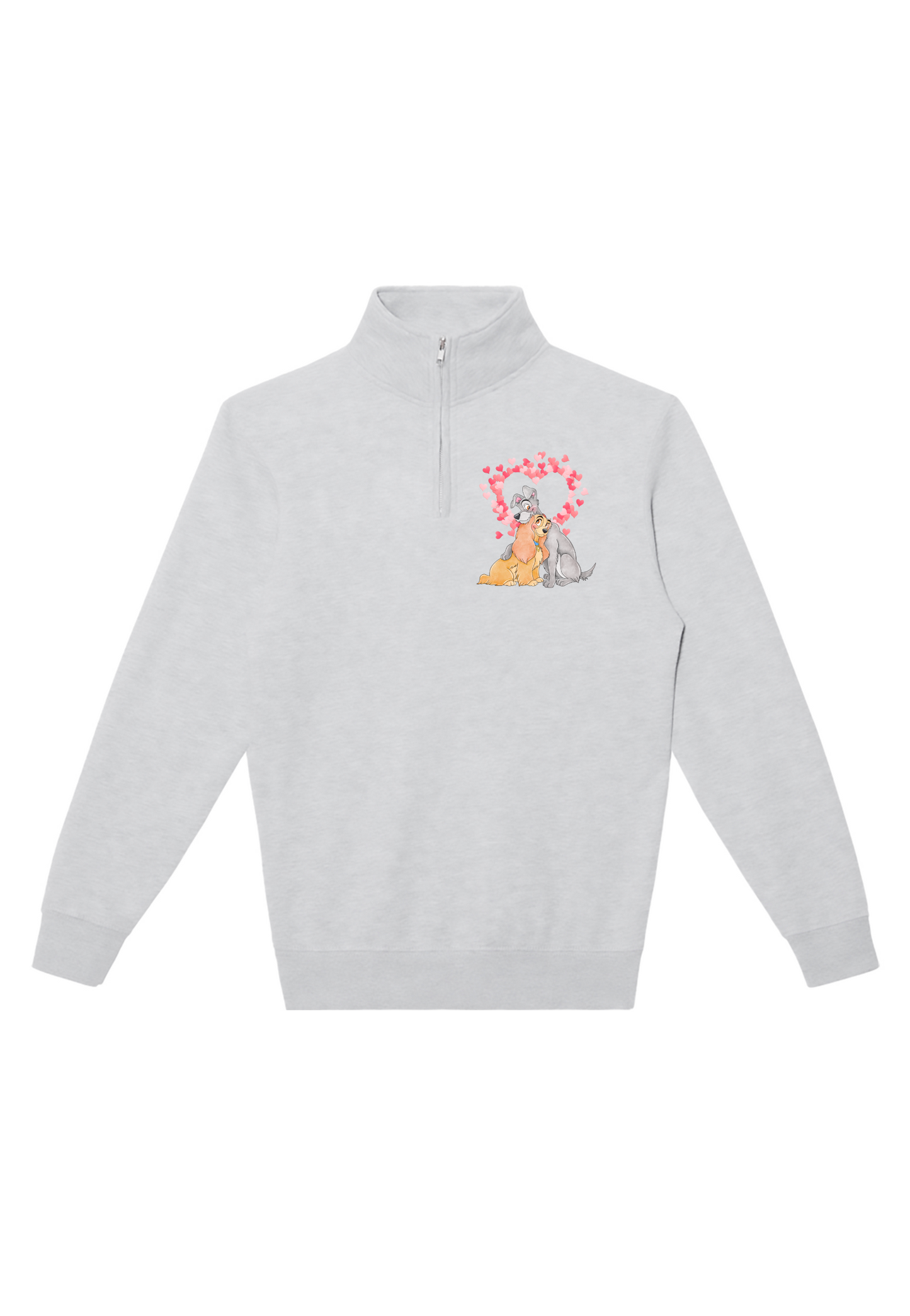 Pink Puppy Love Quarter Zip