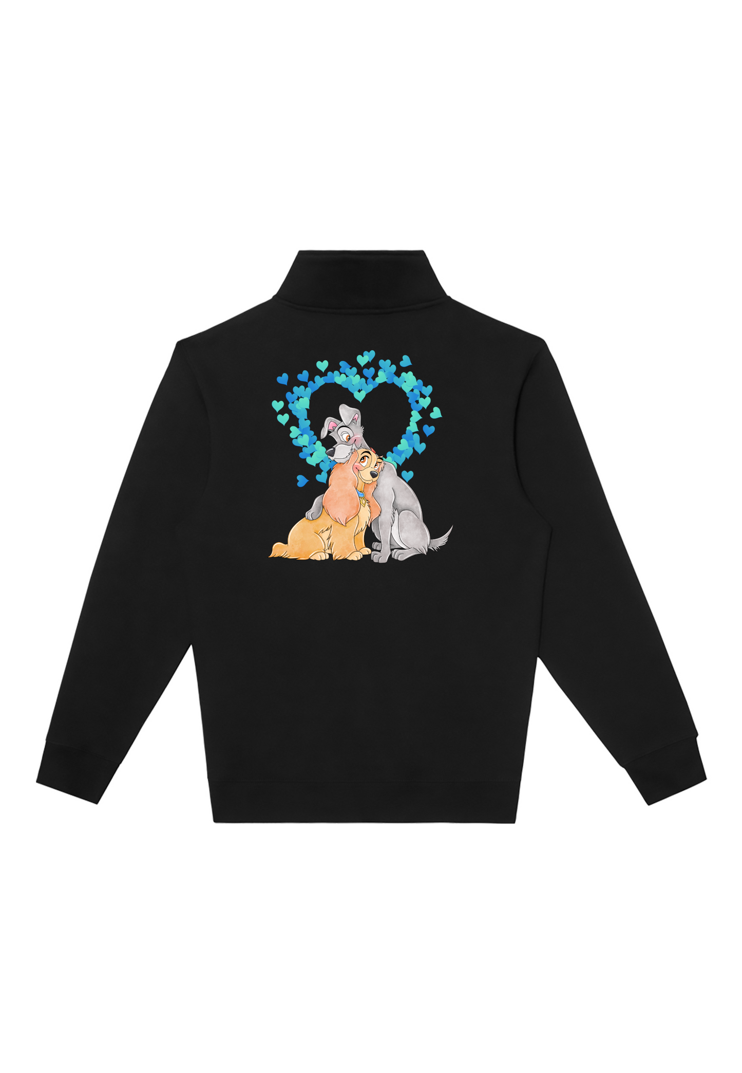 Blue Puppy Love Quarter Zip