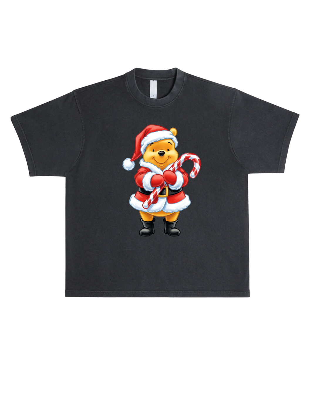 Santa Bear Boxy Oversized Tee
