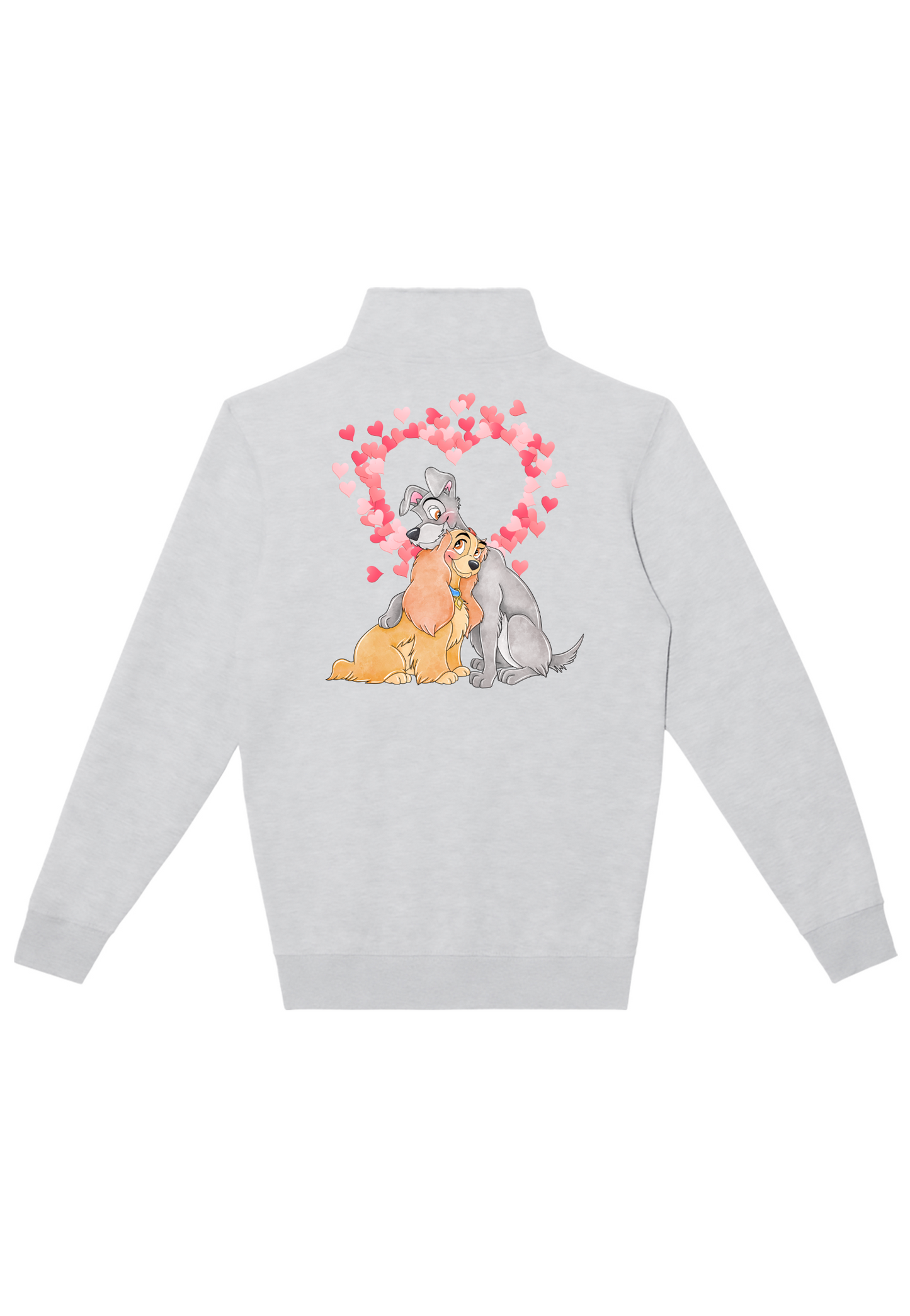 Pink Puppy Love Quarter Zip
