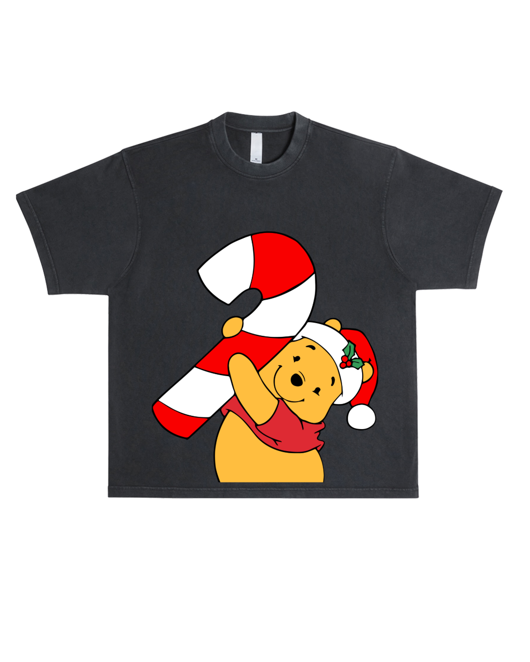 Holiday Bear Boxy Oversized Tee