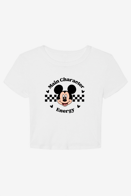 Main Character Baby Tee