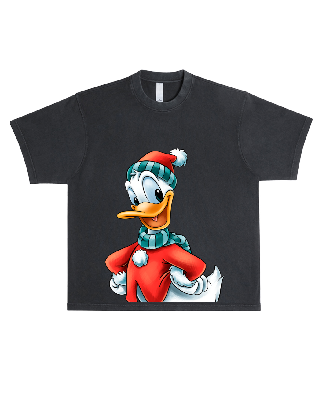 Holiday Duck Boxy Oversized Tee