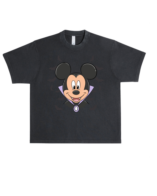 Midnight Mouse Boxy Oversized Tee