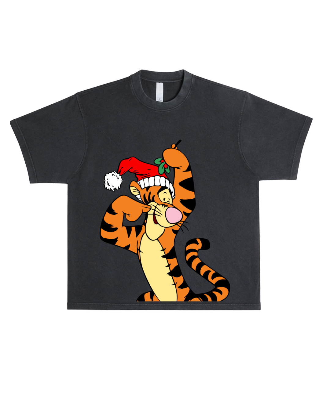 Holiday Tiger Boxy Oversized Tee