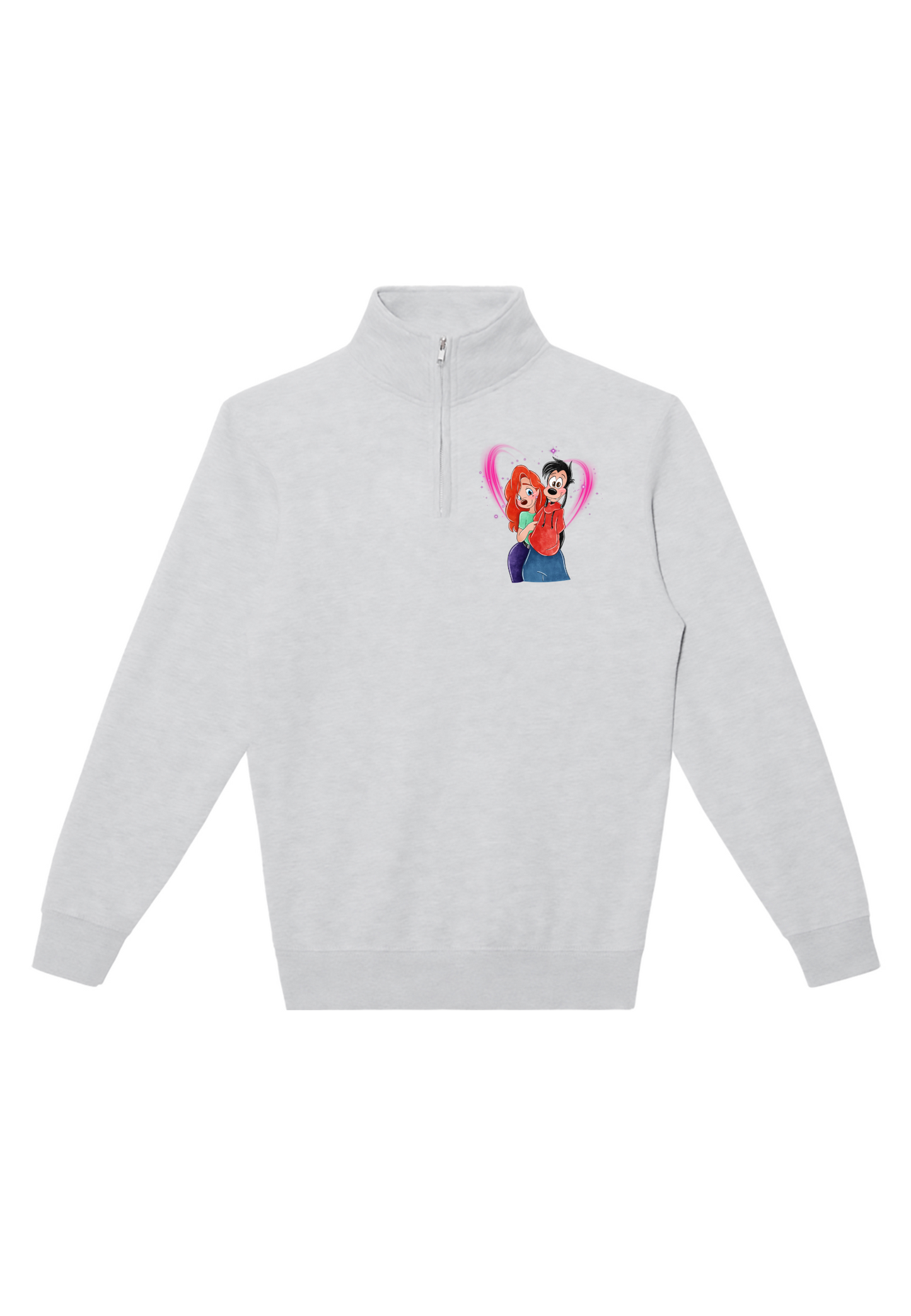 Pink Romance Quarter Zip