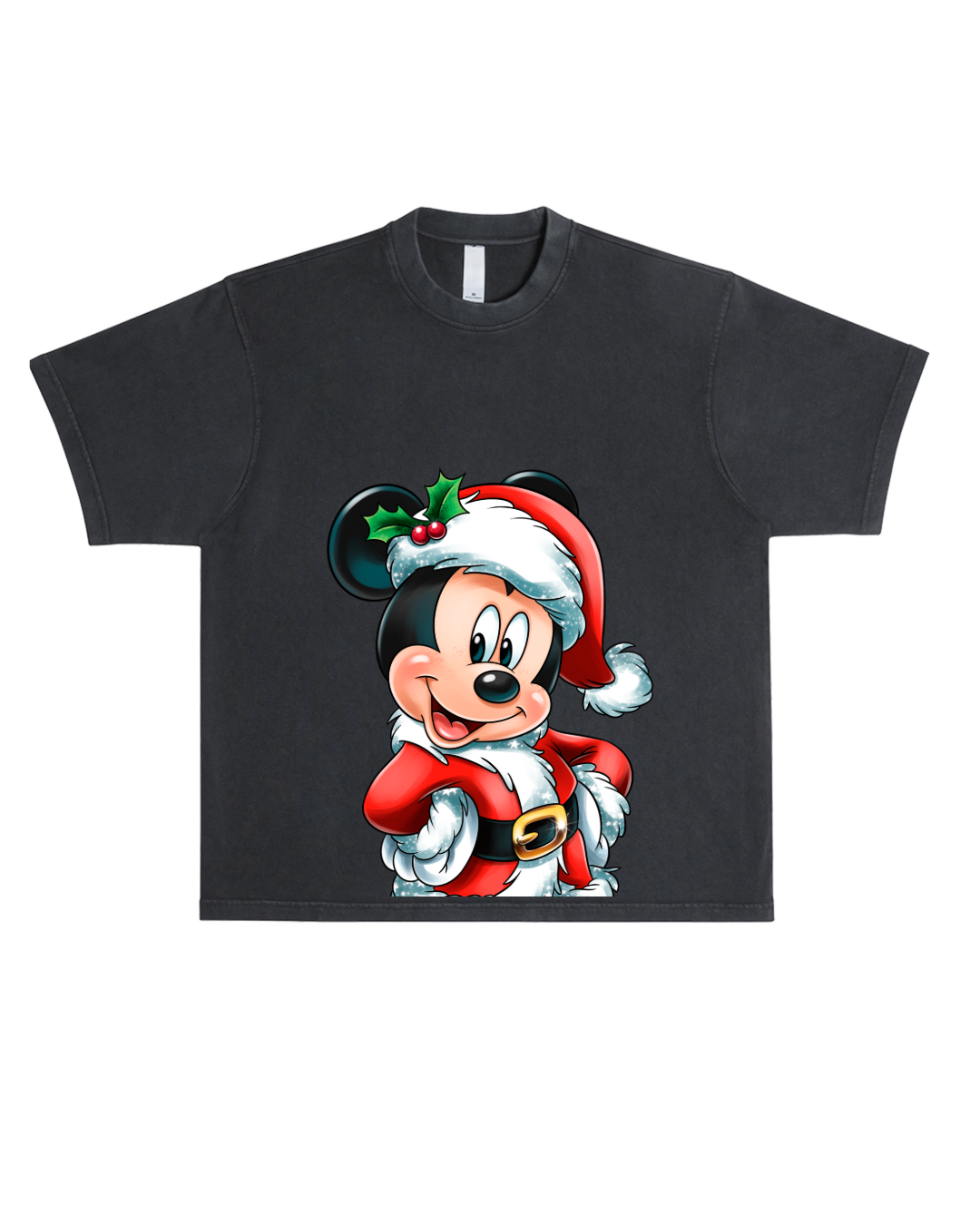 Holiday Mouse Boxy Oversized Tee
