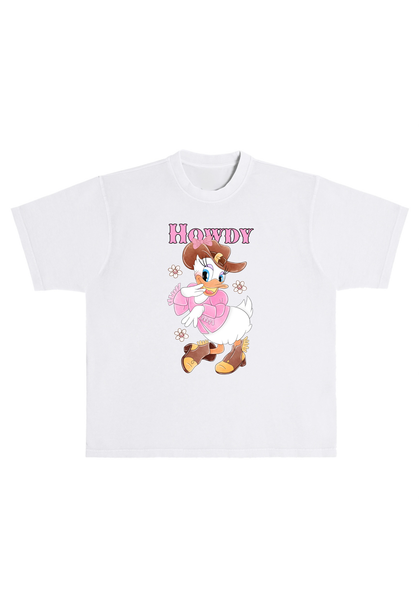 Howdy Duck Boxy Oversized Tee