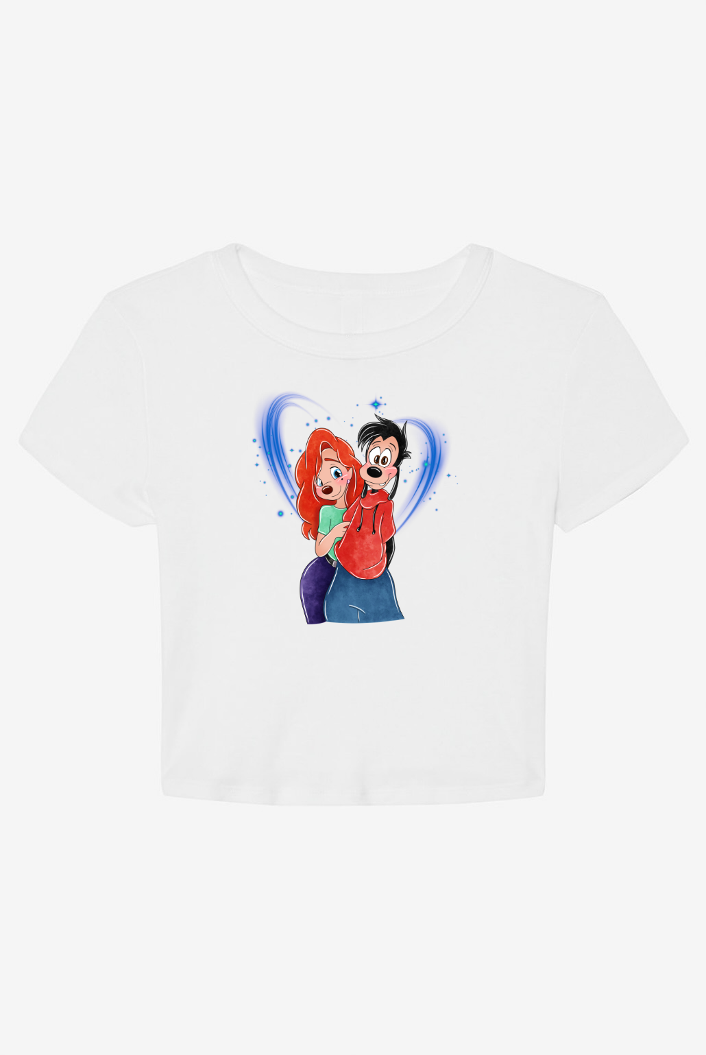 Blue Romance Baby Tee
