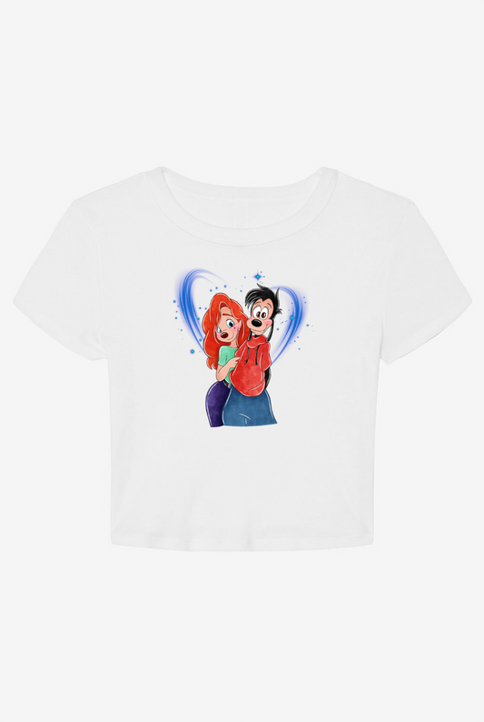 Blue Romance Baby Tee