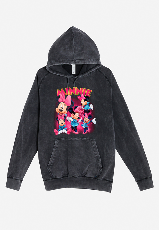 Girl Mouse Vintage Hoodie