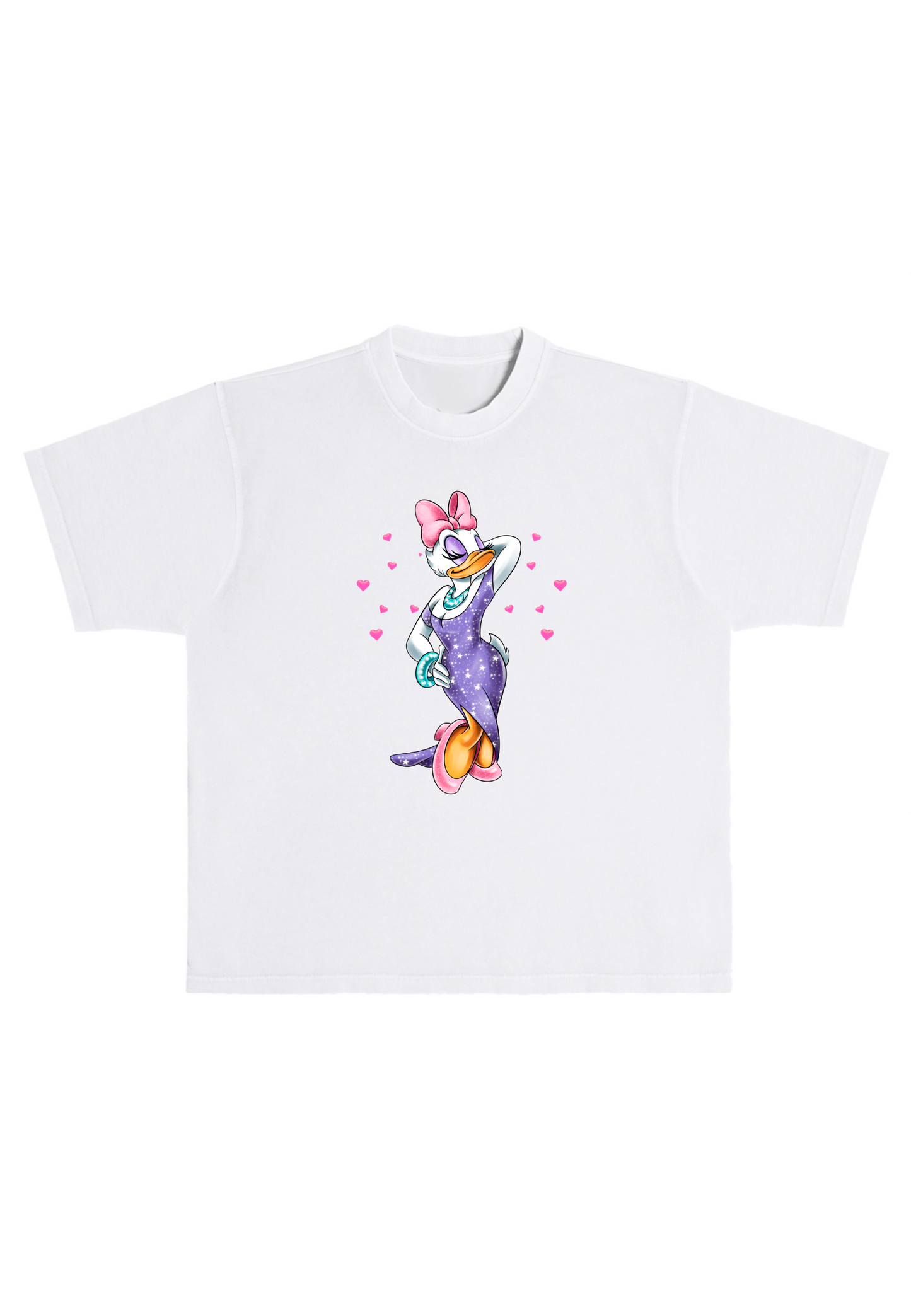 Fancy Duck Boxy Oversized Tee