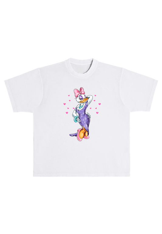 Fancy Duck Boxy Oversized Tee