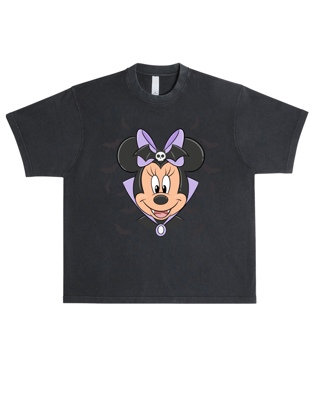 Midnight Batty Boxy Oversized Tee