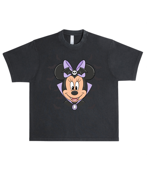Midnight Batty Boxy Oversized Tee
