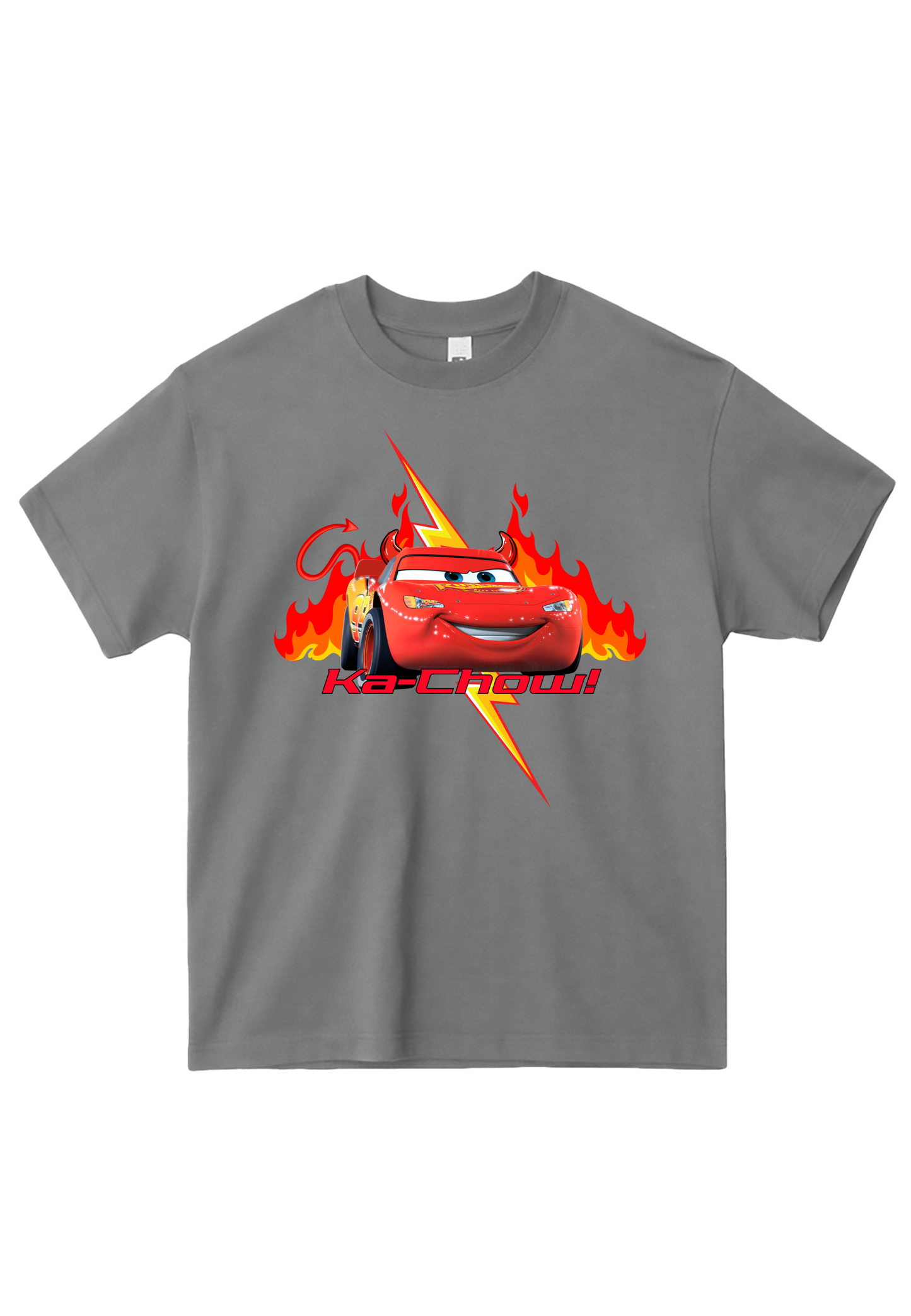 Evil McQueen Boxy Oversized Tee