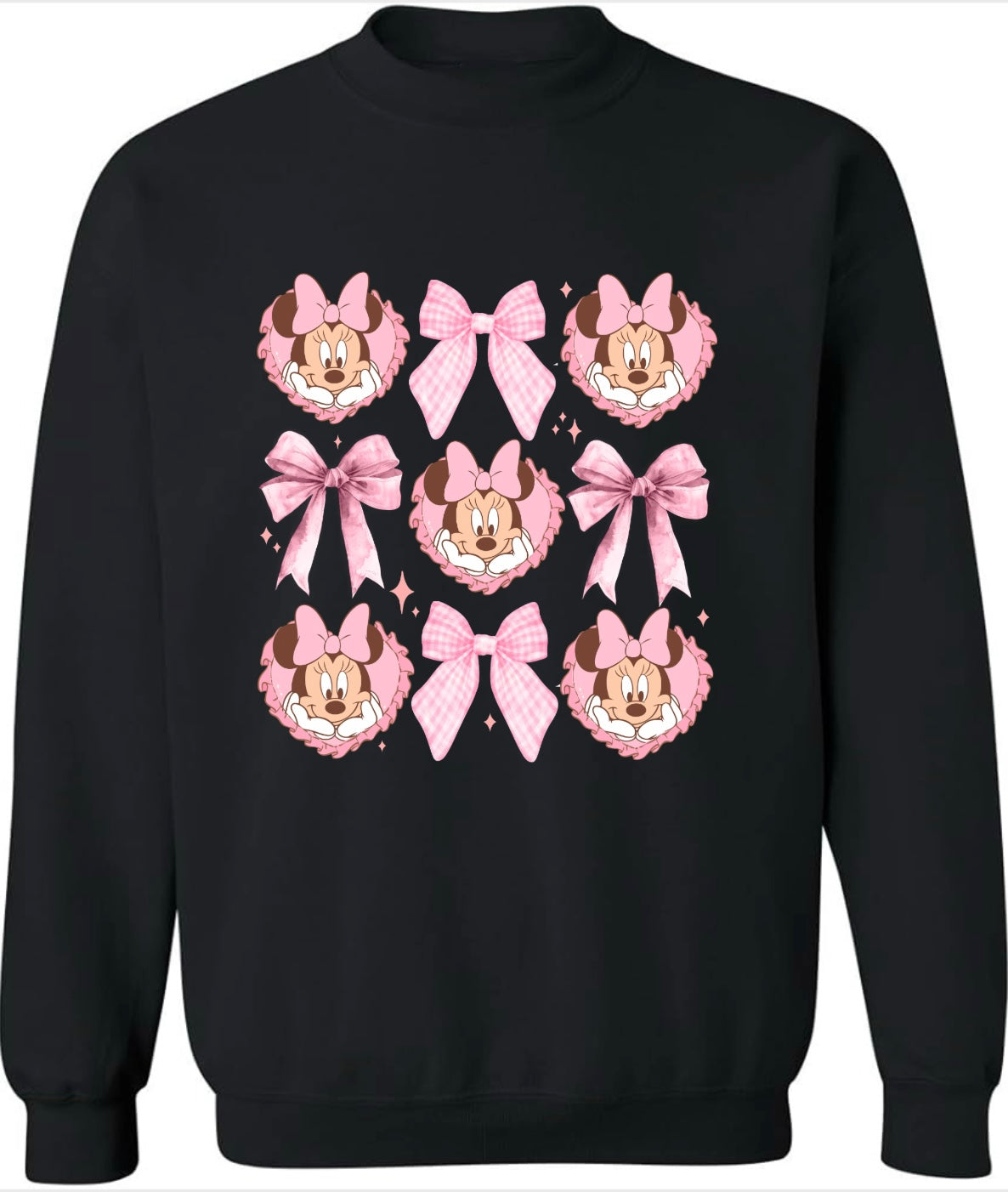 Minnie Coquette Crewneck Sweater