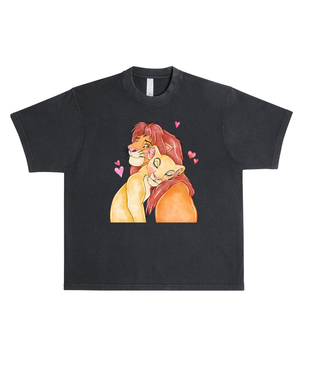 Lion Love Boxy Oversized Tee