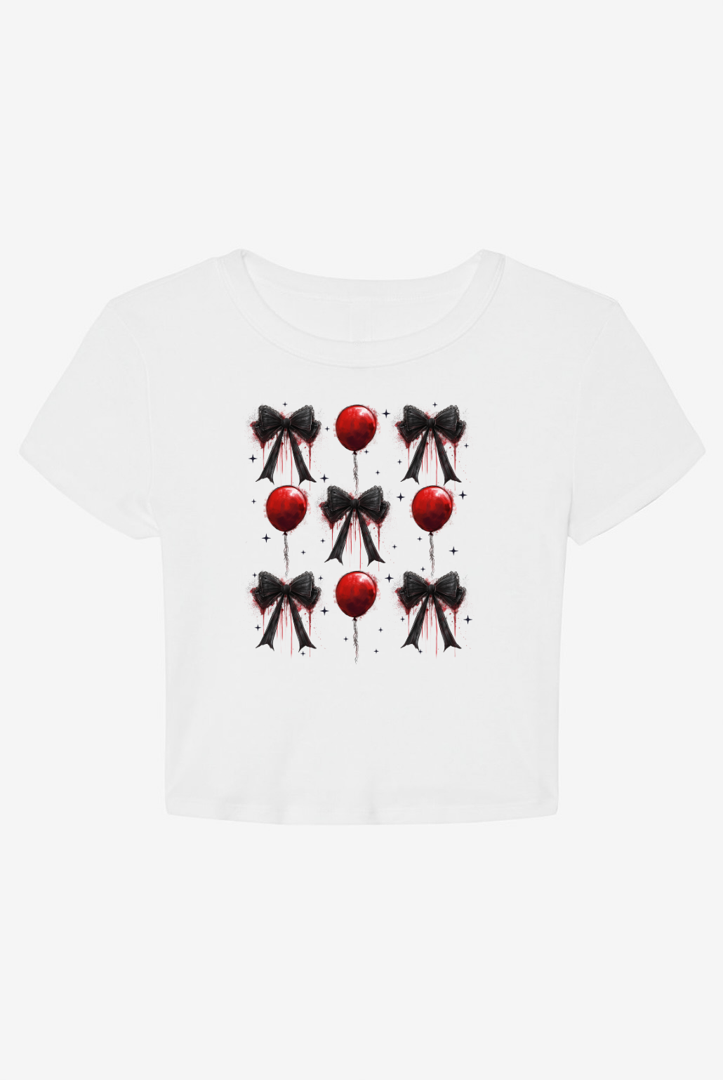 Red Balloon Baby Tee