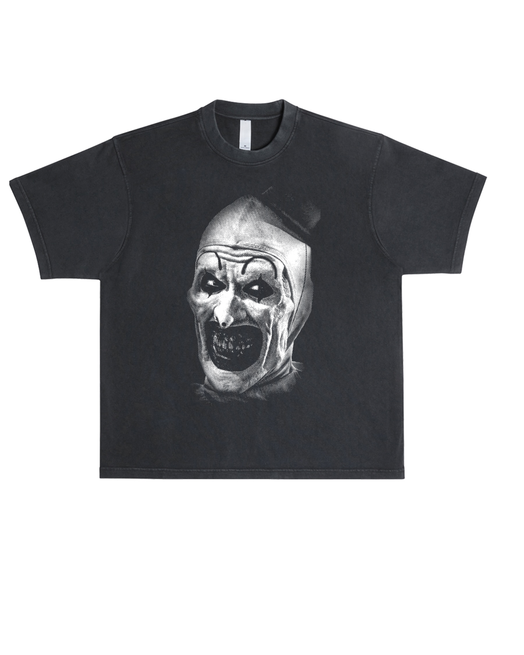 Scary Clown Boxy Oversized Tee