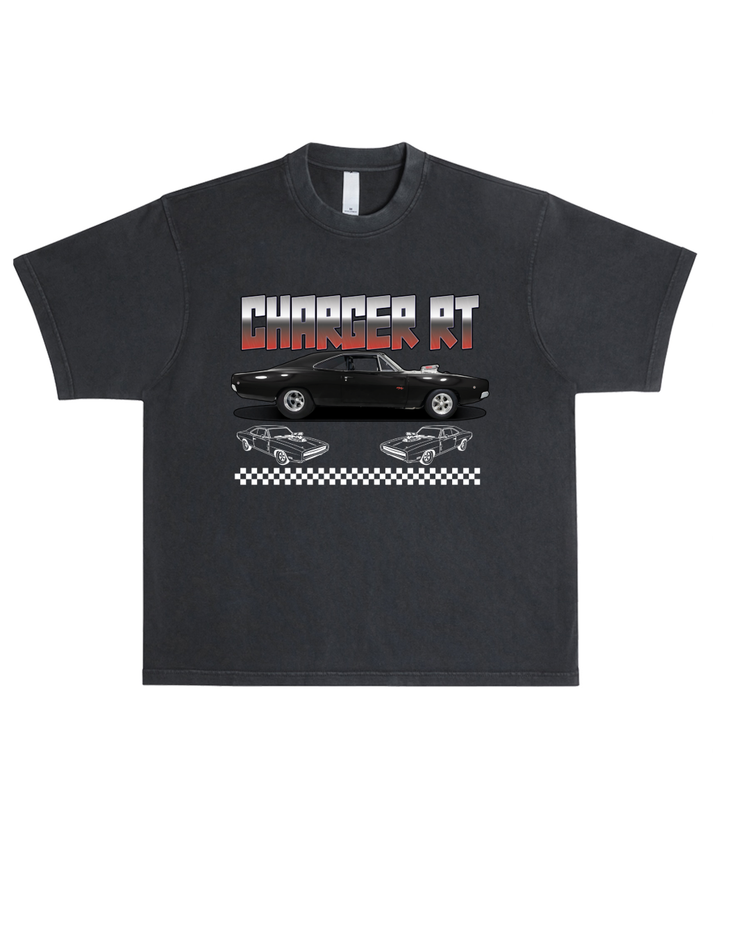 Charger Boxy Oversized Tee
