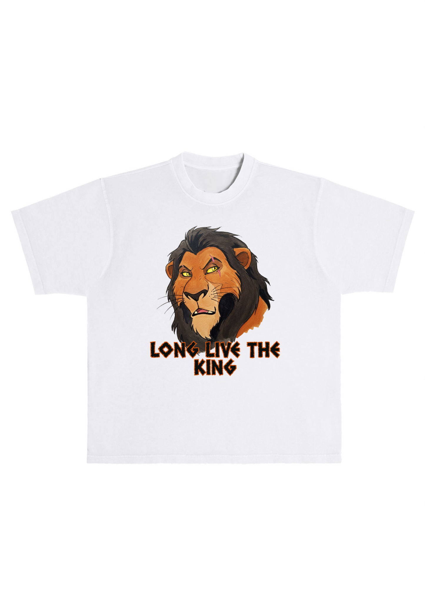 Scar Boxy Oversized Tee