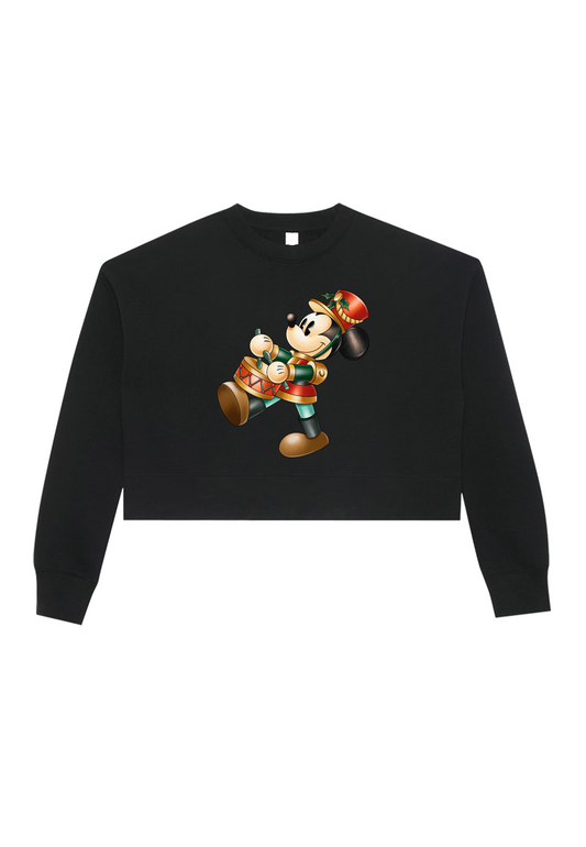 Mouse Toy Crop Crewneck
