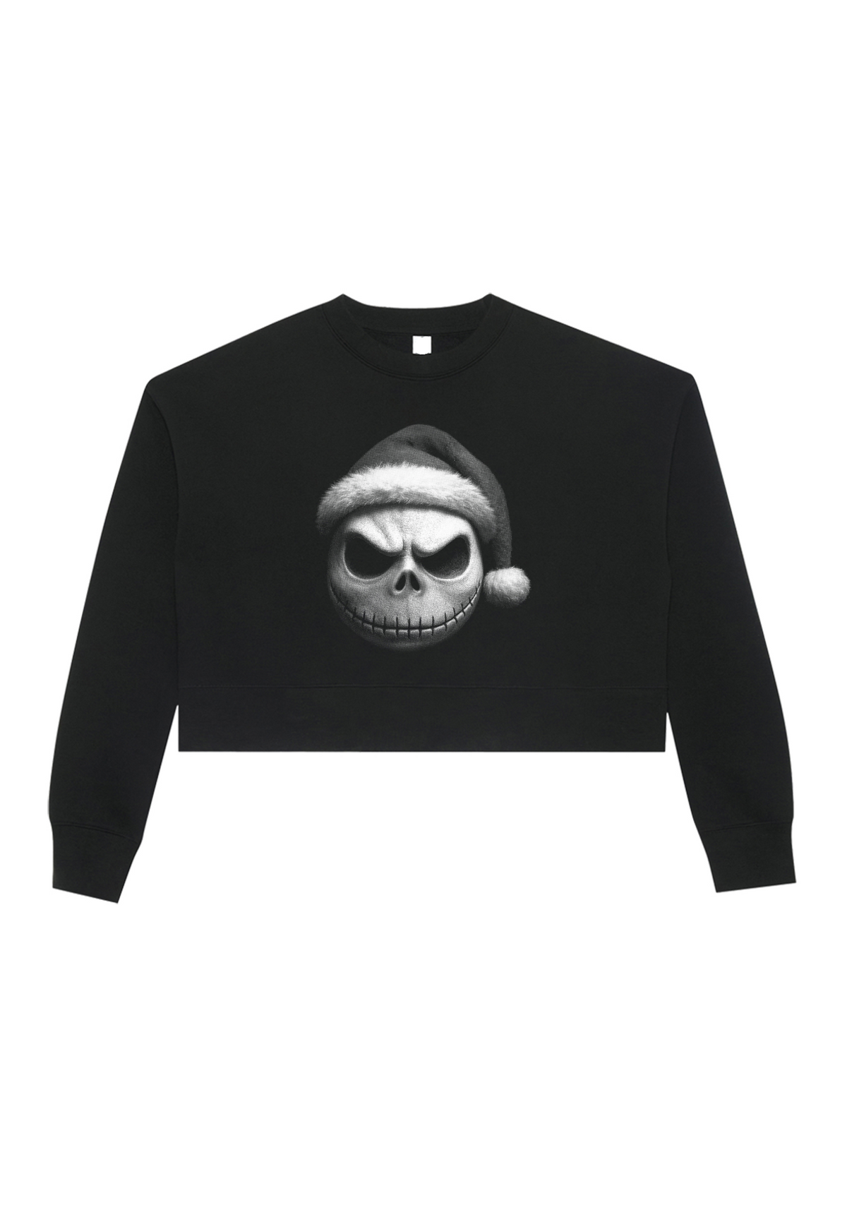 Holiday Skeleton Crop Crewneck
