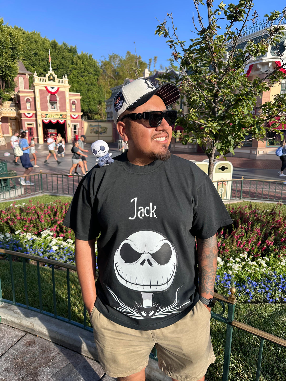 Skeleton King Boxy Oversized Tee