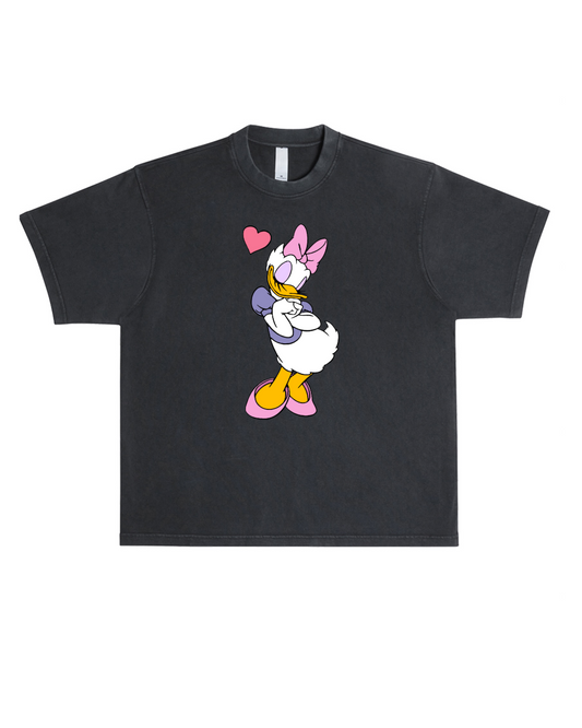 Sweet Daisy Boxy Oversized Tee