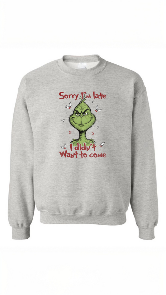 Sorry I’m Late Sweater