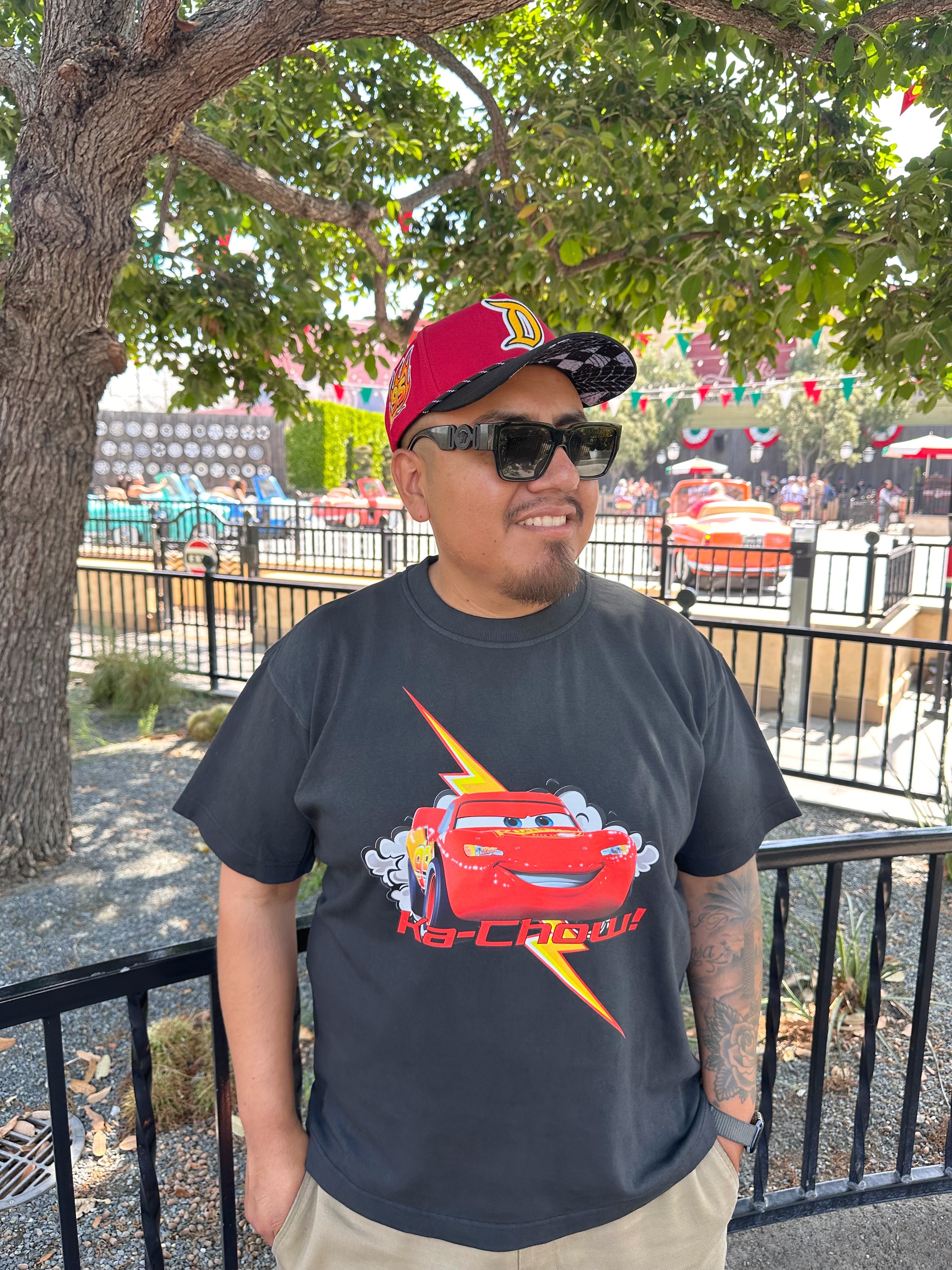 Lightning Boxy Oversized Tee – TrendingboutiqueLA
