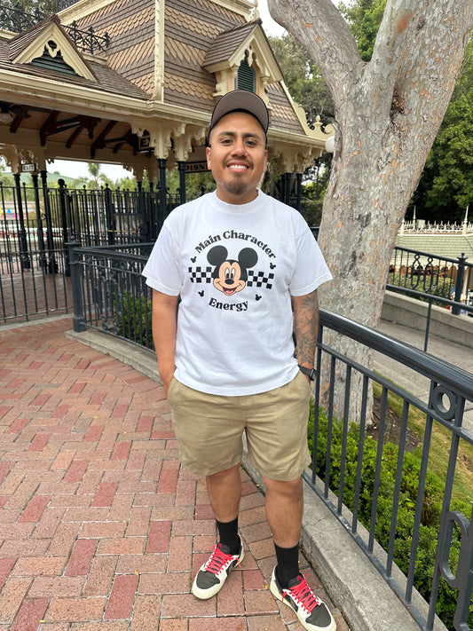 Main Character Boxy Oversized Tee