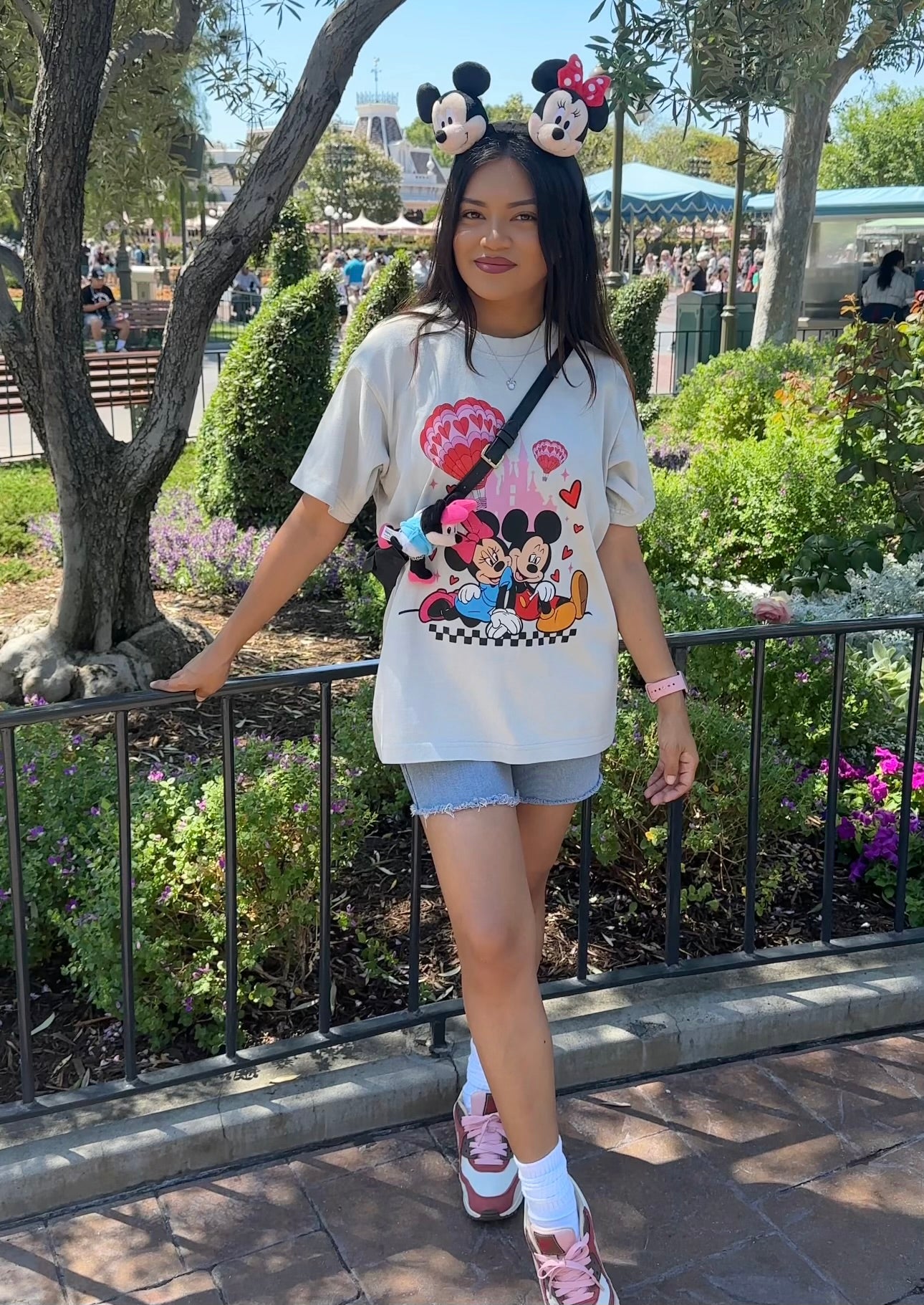 Xoxo Mouse Boxy Oversized Tee