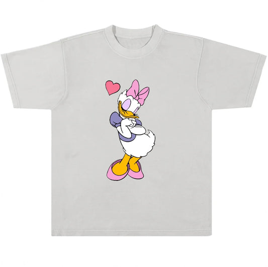 Sweet Daisy Boxy Oversized Tee