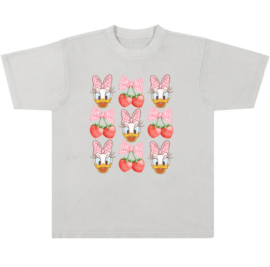 Daisy Coquette Boxy Oversized Tee